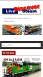 Mobile Screenshot of discoverlivesteam.com